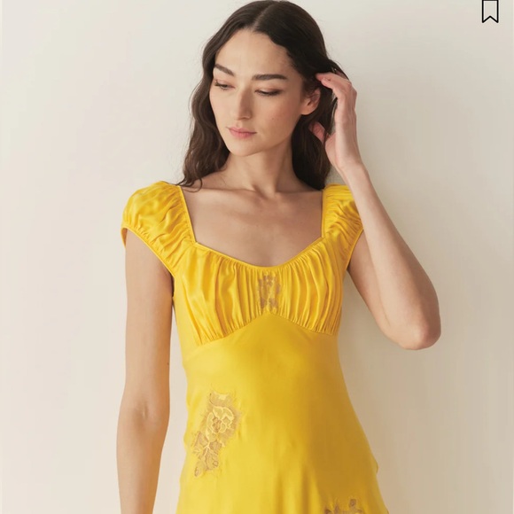 DOEN Gwendolyn Silk Dress size XS | New with tags - Picture 3 of 6